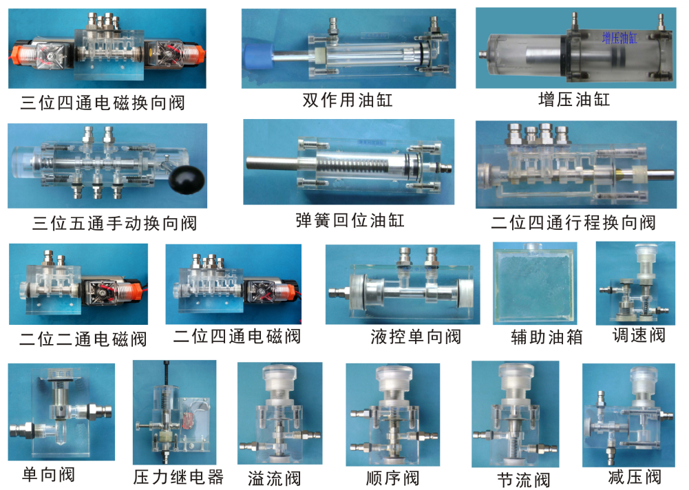 透明液壓元件
